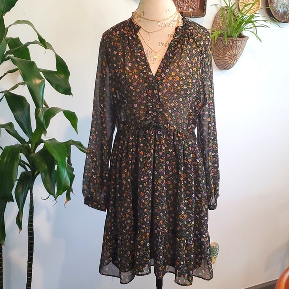 Zara womens floral print dress - Picture 1 of 9